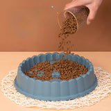 Pet Supplies Dog Cat Anti Choking Feeding Food Bowls Puppy Slow Down Eating Feeder Dish Prevent Obesity New Product Variety