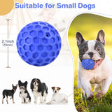 Indestructible Squeaky Dog Ball Relieves Anxiety Cleans Teeth Interactive Chew Toy For Aggressive Chewers Dog Toy For Large Breeds Outdoor Waterproof