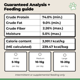 Freeze-Dried Beef Lung for Dogs
