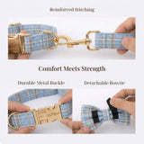 Blue Plaid Set
