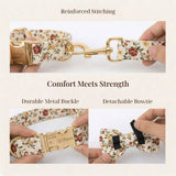 Soft Ivory Blossom Floral Set