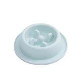 Pet Cat Dog Slow Food Bowl Fat Help Healthy Round Anti-choking Thickened And Non-slip Multiple Colors Shapes