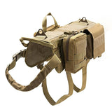 Ihrtrade Tactical Dog Harness Molle Military Vest