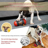 Dog Treat Dispensing Puzzle Toy – Slow Feeder Tumbler Ball | Adjustable Difficulty