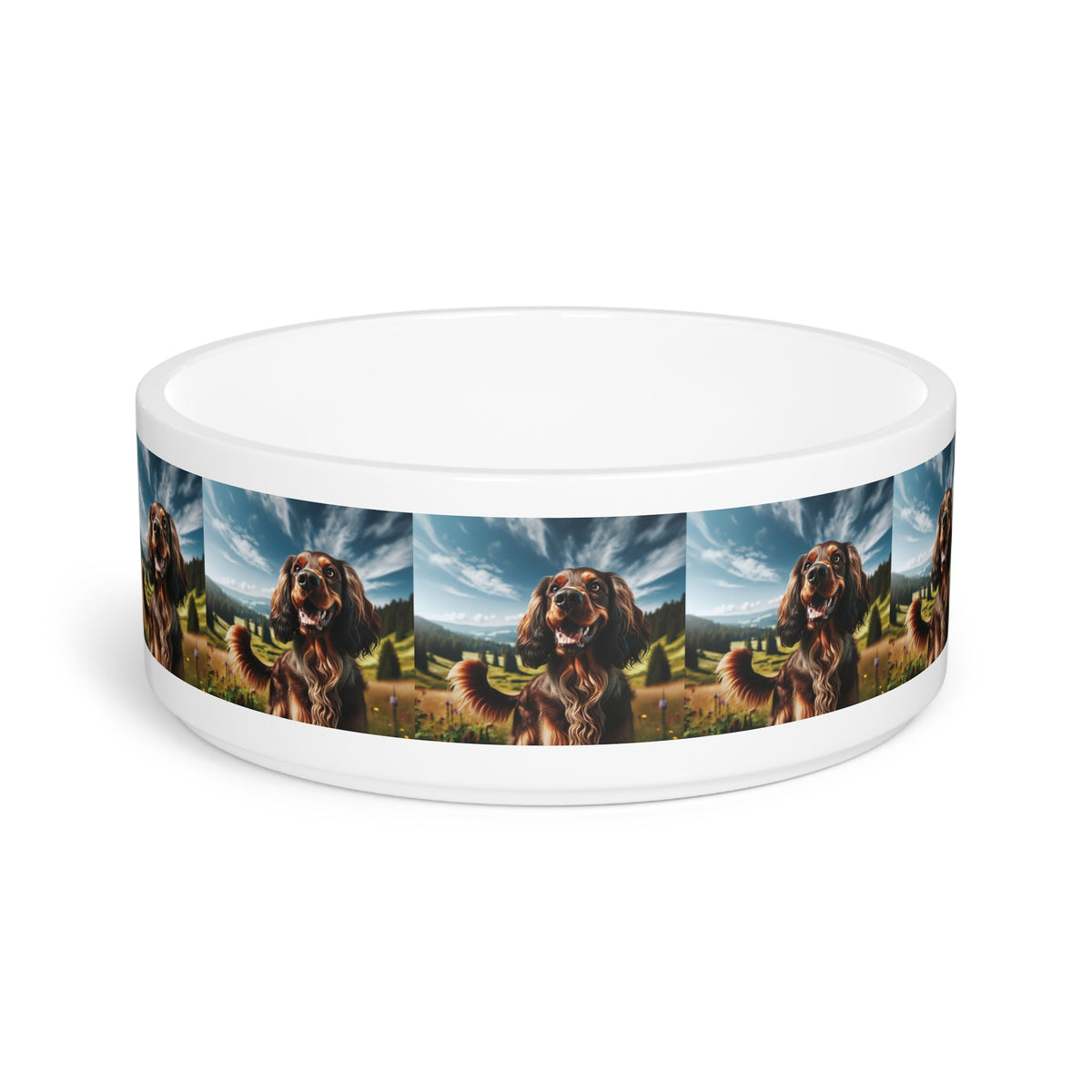Ceramic Pet Bowl – 16 oz Dog Feeding Bowl