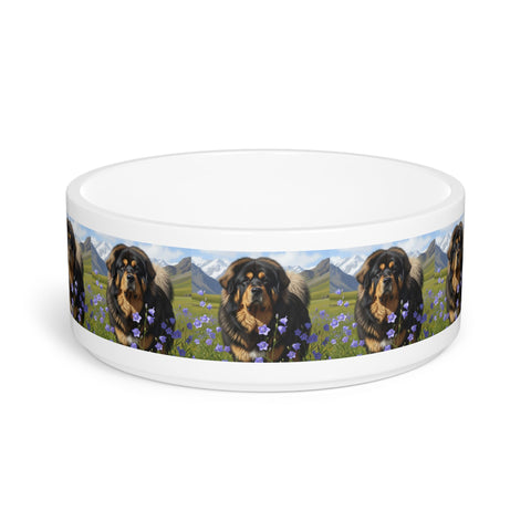 Ceramic Pet Bowl – 16 oz Dog Feeding Bowl