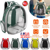 Pet Backpack Carrier Ventilate Transparent Backpack Travel Breathable Astronaut Cat Carrier For Puppies Cats Dogs Under 13LBS