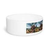 Ceramic Pet Bowl – 16 oz Dog Feeding Bowl