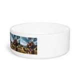 Ceramic Pet Bowl – 16 oz Dog Feeding Bowl