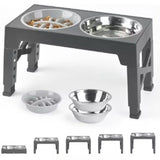 Pet Lifting Feeding Bowl Neck Protection Anti-tumble Medium Large Dog Dedicated