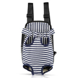 Dog Carrier Backpack Legs Out Front Pet Backpack Carrier Travel Bag Adjustable Shoulder Straps for Hiking Camping Shopping Biking