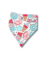 Patriotic Pool Party Dog Bandana
