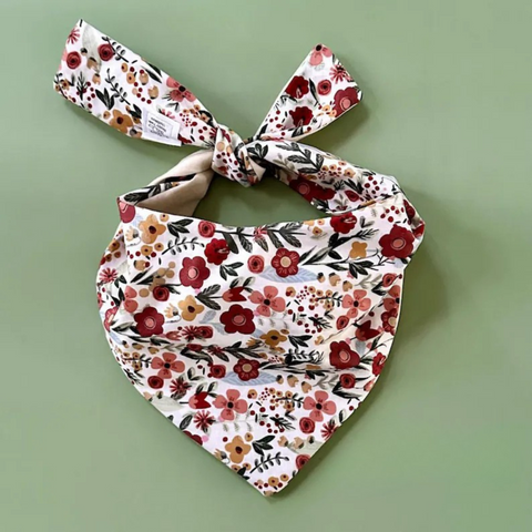 Floral Dog Bandana