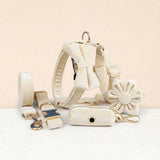 Milky White Velvet Set
