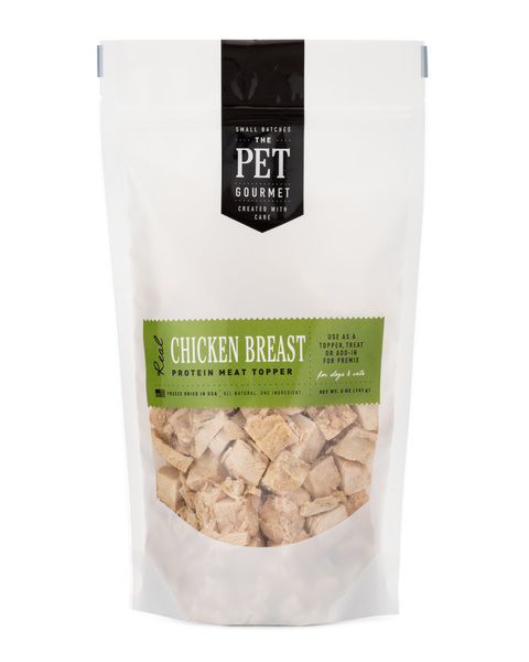 Freeze Dried Chicken Breast Dog Treats & Topper