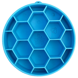 Honeycomb eBowl Deep Slow Feeder Dog Bowl for Enrichment | USA Made