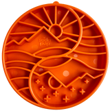 Sun and Moon eTray - Shallow Slow Feeder Dog Bowl for Enrichment | USA Made