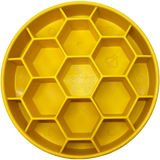 Honeycomb eBowl Deep Slow Feeder Dog Bowl for Enrichment | USA Made
