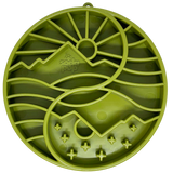 Sun and Moon eTray - Shallow Slow Feeder Dog Bowl for Enrichment | USA Made