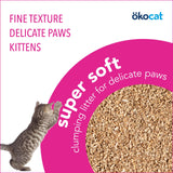 Okocat Super Soft Clumping Wood Cat Litter