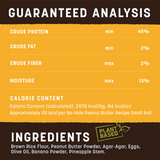 Earth Animal No Hide Peanut Butter Medium Dog Treats (2pk) (4.2oz)