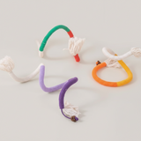 Bead Braided Rope Cat Toy