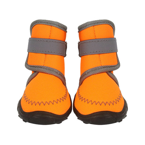 DOG Reflective Ski Snow boots shoes