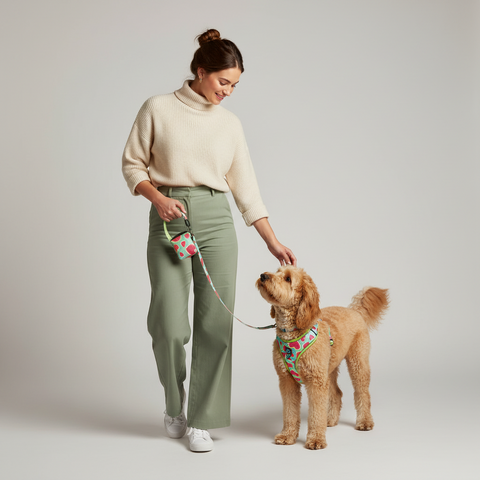 3-Piece Dog Harness & Leash Set