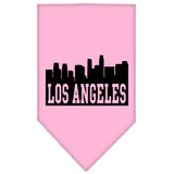 Pet and Dog Bandana Screen Printed, "Los Angeles Skyline"