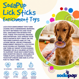 eStick Hand-Held Dog Enrichment Target Training Toy - Interactive Lick Stick | USA Made