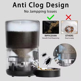 Automatic Pet Feeder 4L Capacity Smart Timer Tuya Control Food Dispenser with Stainless Steel Bowl Dogs Cats Feeding Supplies