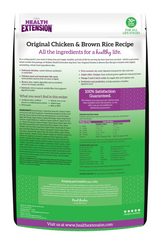 Health Extension All Life Stages Original Chicken and Brown Rice Dog Food