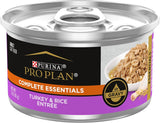 Pro Plan Complete Essentials Turkey & Rice Entrée In Gravy Wet Cat Food (3oz)