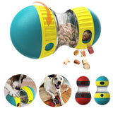 Dog Treat Dispensing Puzzle Toy – Slow Feeder Tumbler Ball | Adjustable Difficulty