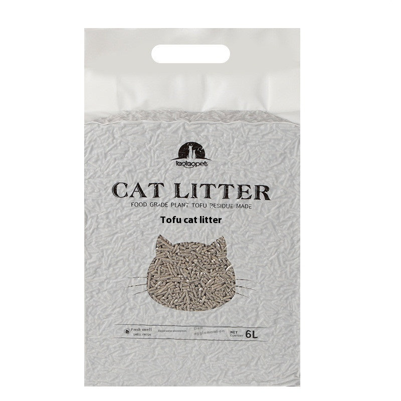Green Tea Flavour Biodegradable Plant Cat Litter