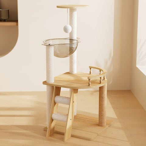 41.3" Modern Cat Tower for Indoor Cats