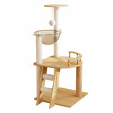 41.3" Modern Cat Tower for Indoor Cats