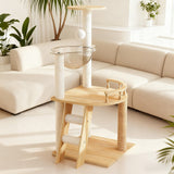 41.3" Modern Cat Tower for Indoor Cats