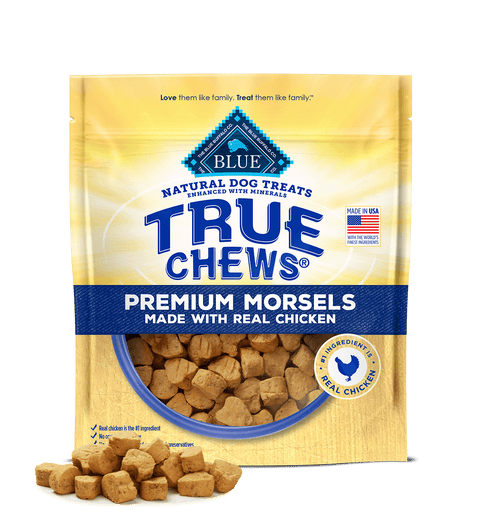 Blue Buffalo True Chews Morsels Chicken Dog Treats (11oz)