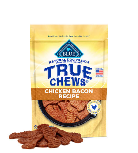Blue Buffalo True Chews Premium Chicken and Bacon Dog Treats (12oz)