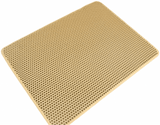 Large Cat Litter Mat | Double Layer Waterproof Honeycomb Design with EVA Foam