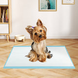 Dog and Puppy Pee Pads 24" x 17" (300 Counts) for Potty Training-Blue