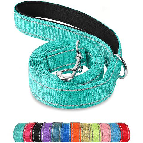 Reflective Pet Leash | Adjustable Polyester Lead Strap for Dogs and Cats