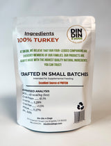 Turkey Dog Treats, 5 Ounce Bag, Single Ingredient, High Protein